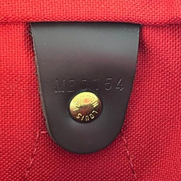 Louis Vuitton Damier Ebene Speedy 30 Satchel Handbag - Picture 11 of 13